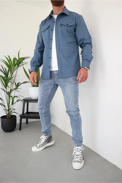 Marcus - Supreme Overshirt voor Tijdloze Stijl en Comfort