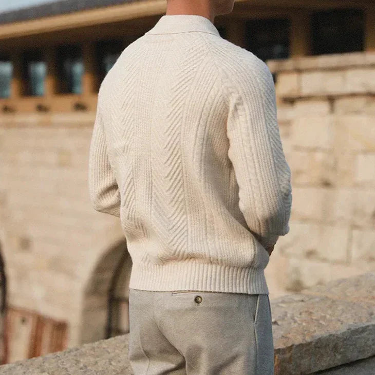 Tokyo - Casual Polo Sweater